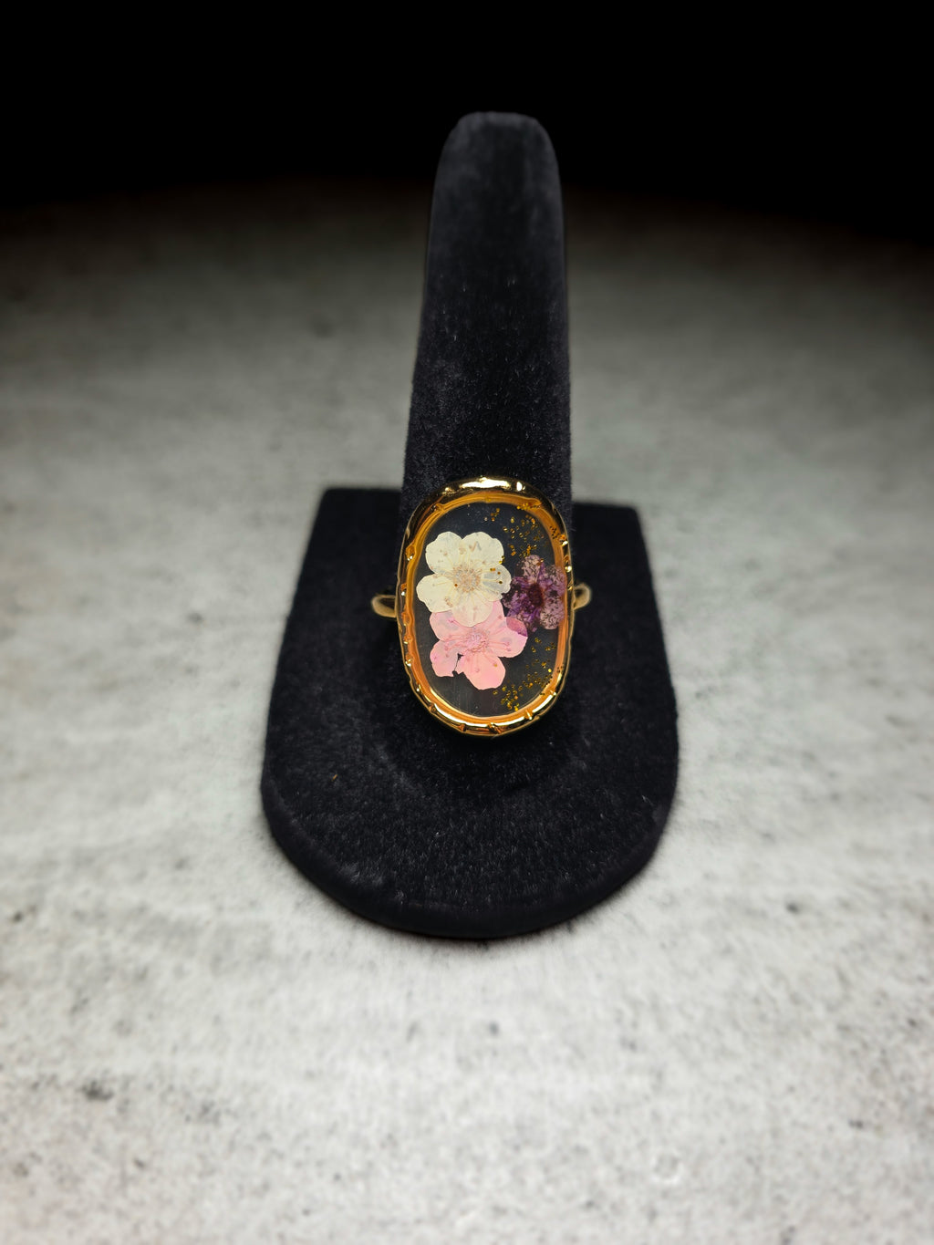 Dried Flower Ring