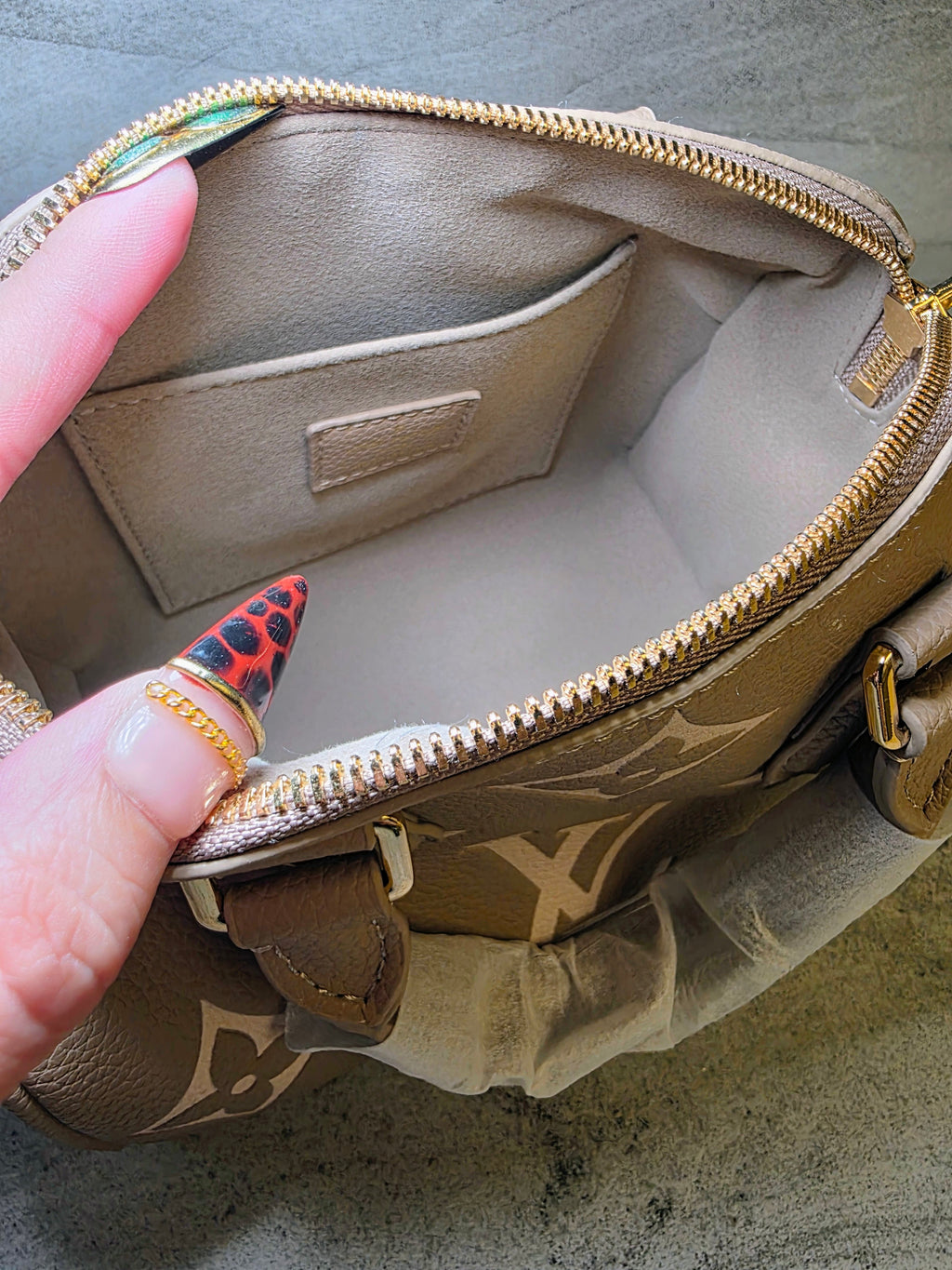 Monogram speedy bag dupe