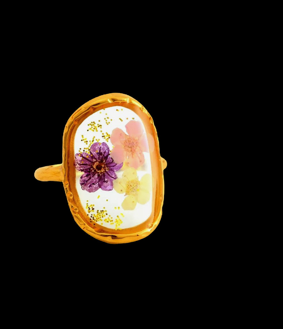 Dried Flower Ring