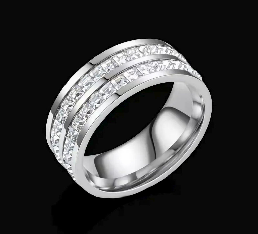 Zirconia Ring Band