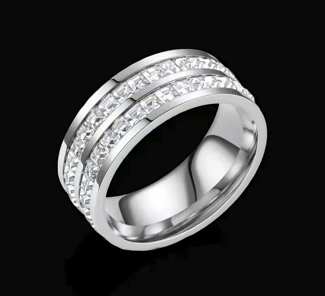 Zirconia Ring Band