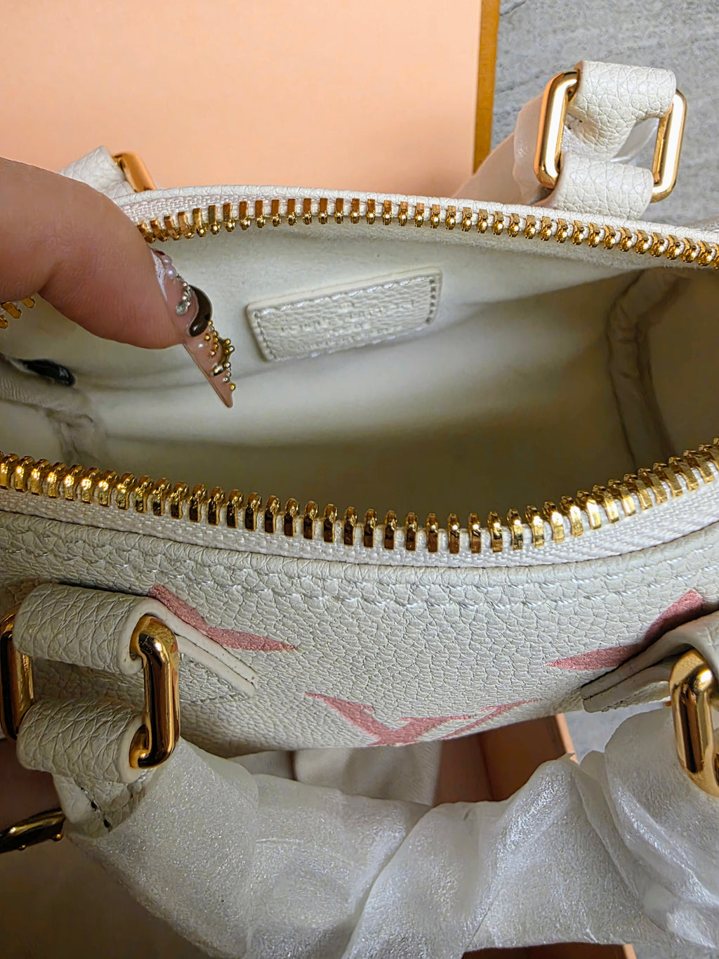 Mini speedy bag dupe