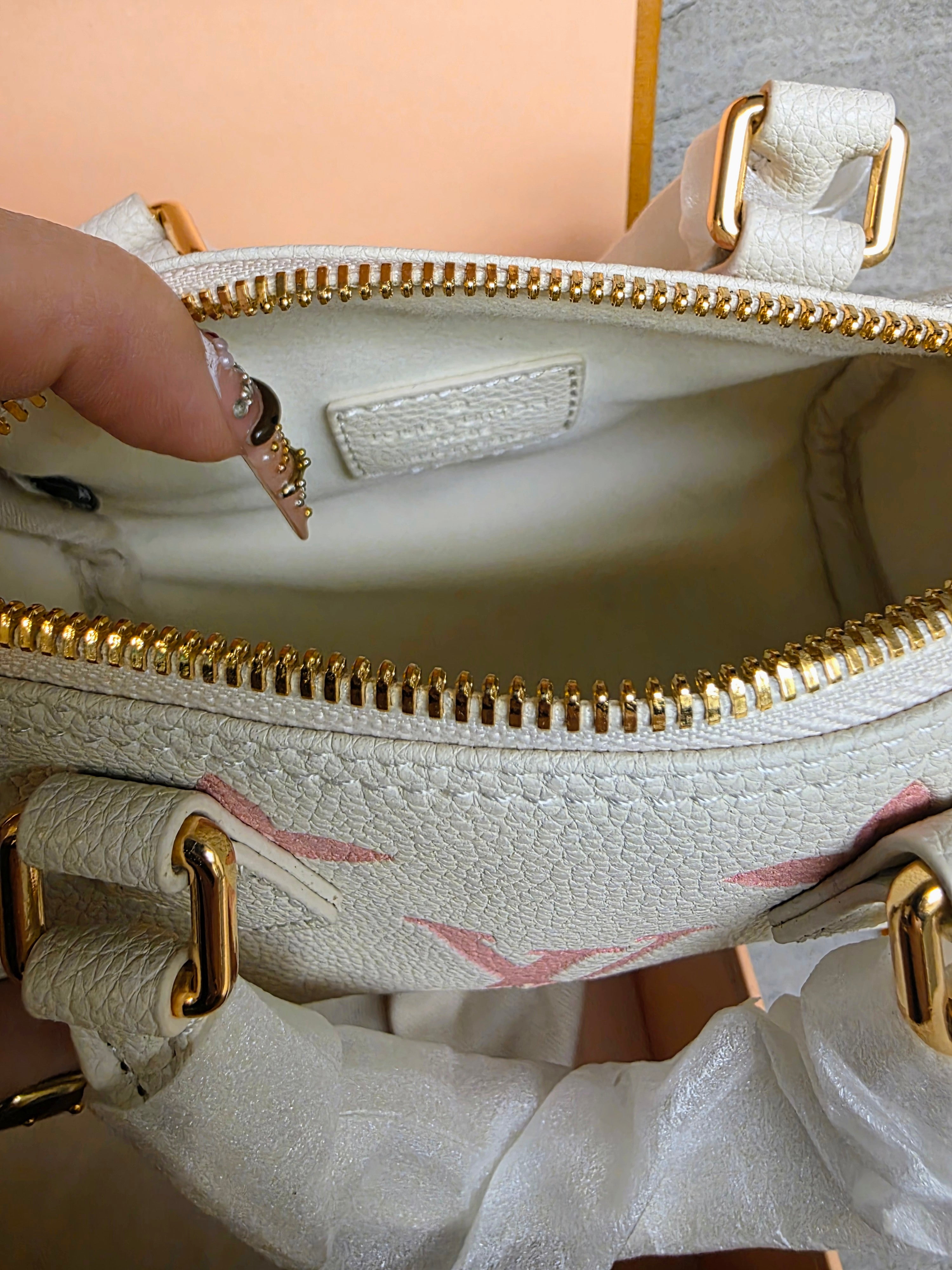 Mini speedy bag dupe