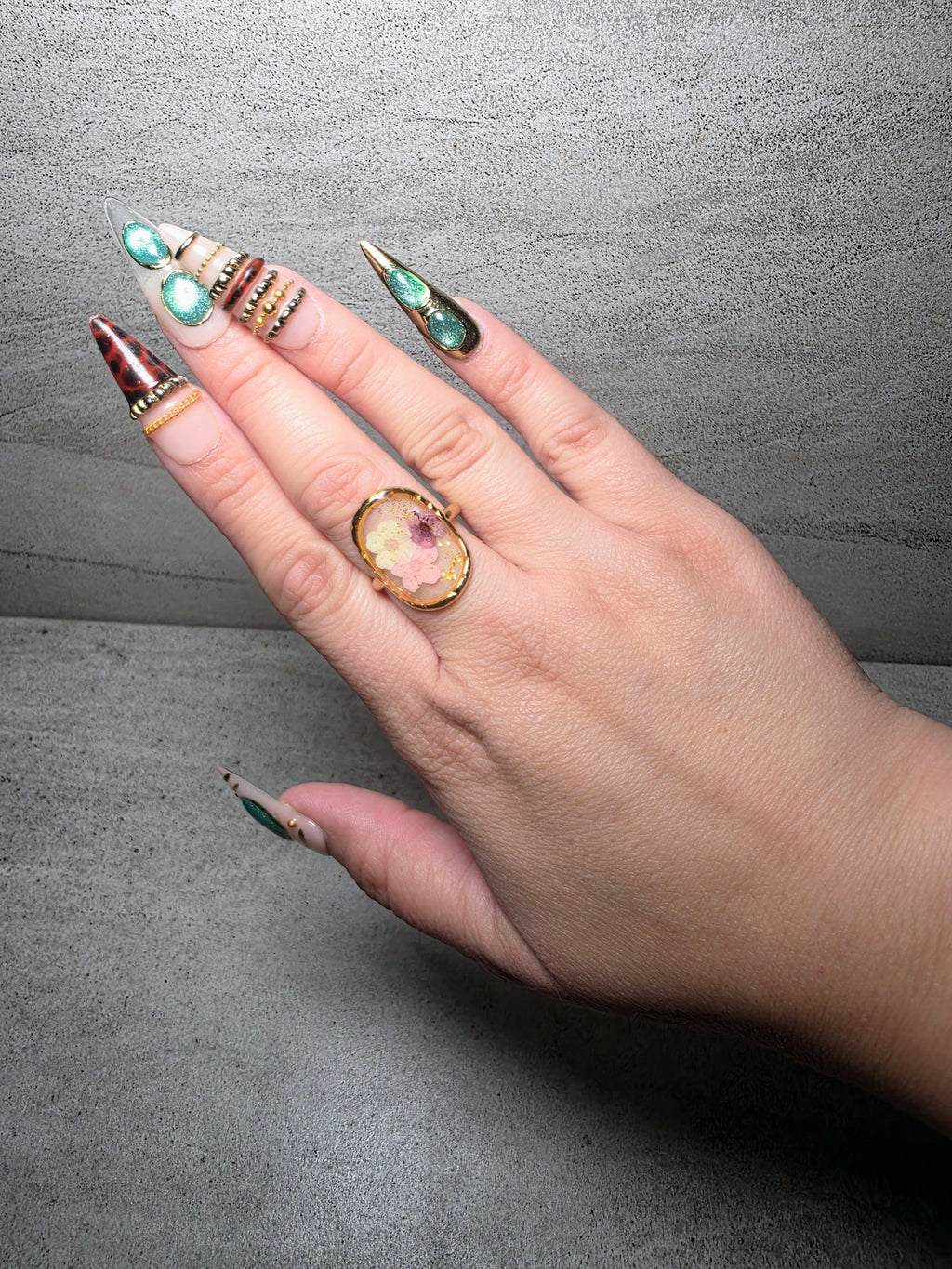 Dried Flower Ring